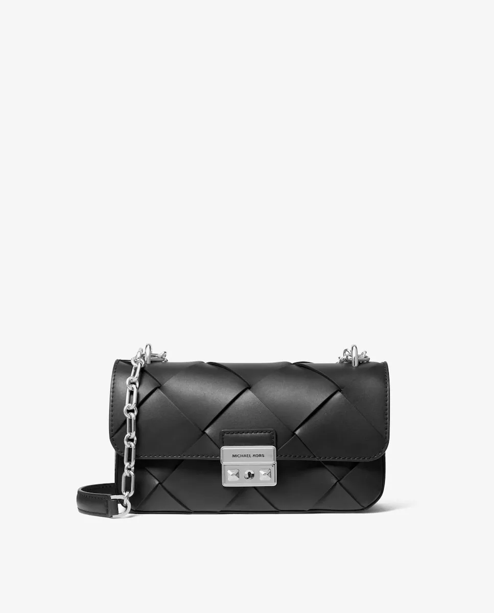 

Женская кожаная сумка через плечо Tribeca Michael Michael Kors, черный