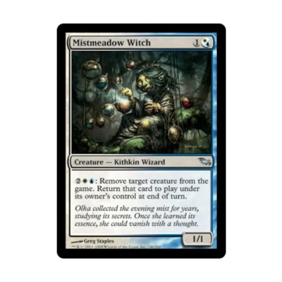 

CCG Ведьма Туманного Луга (U), MTG - Shadowmoor