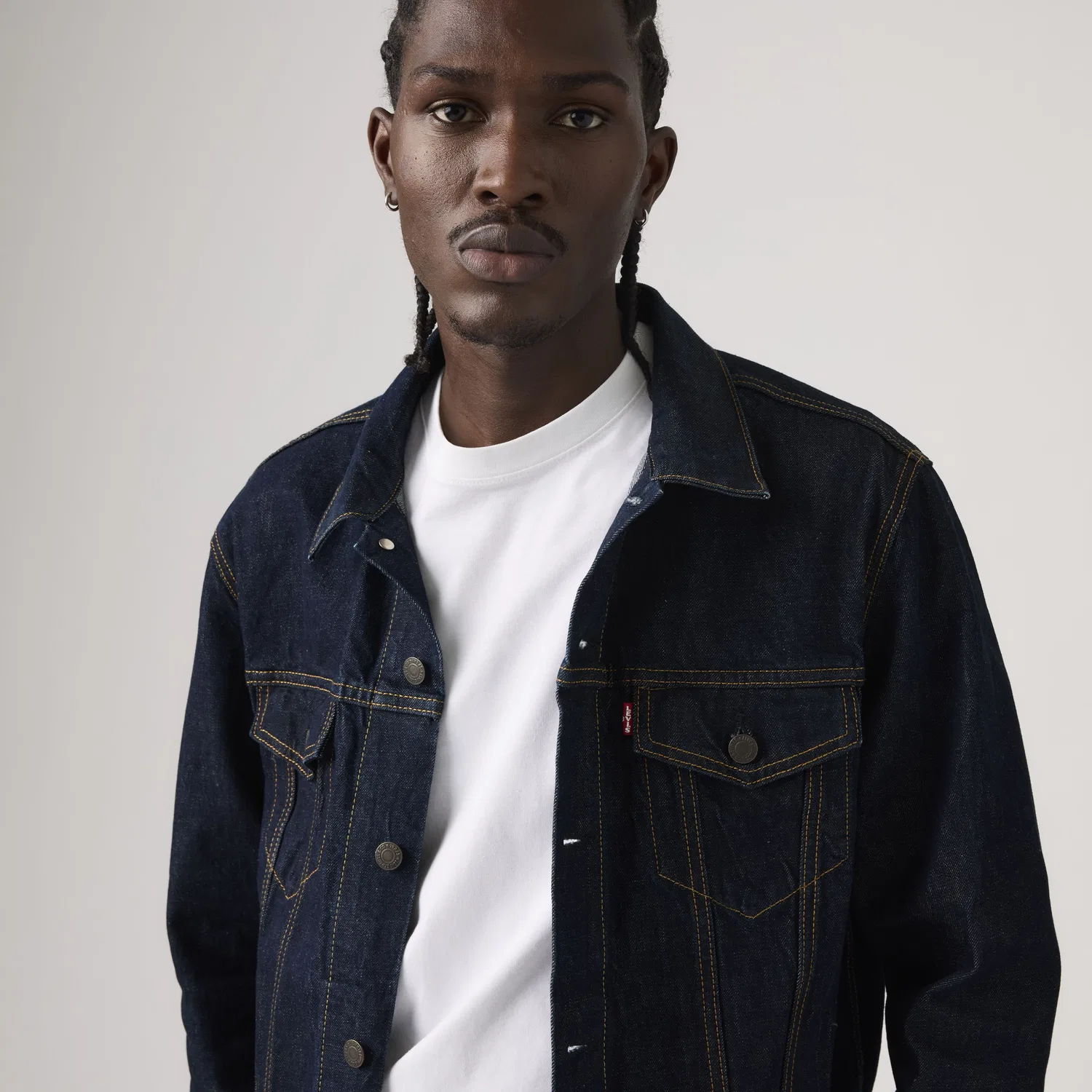 Куртка дальнобойщика Levi's, Dark Wash — фото 2