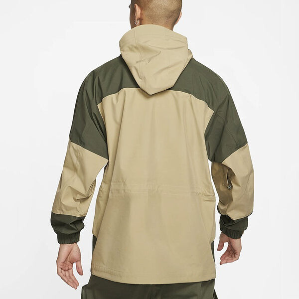 Куртка men's acg gore-tex hooded outdoor interchange jacket army green khaki Nike, зеленый — фото 4