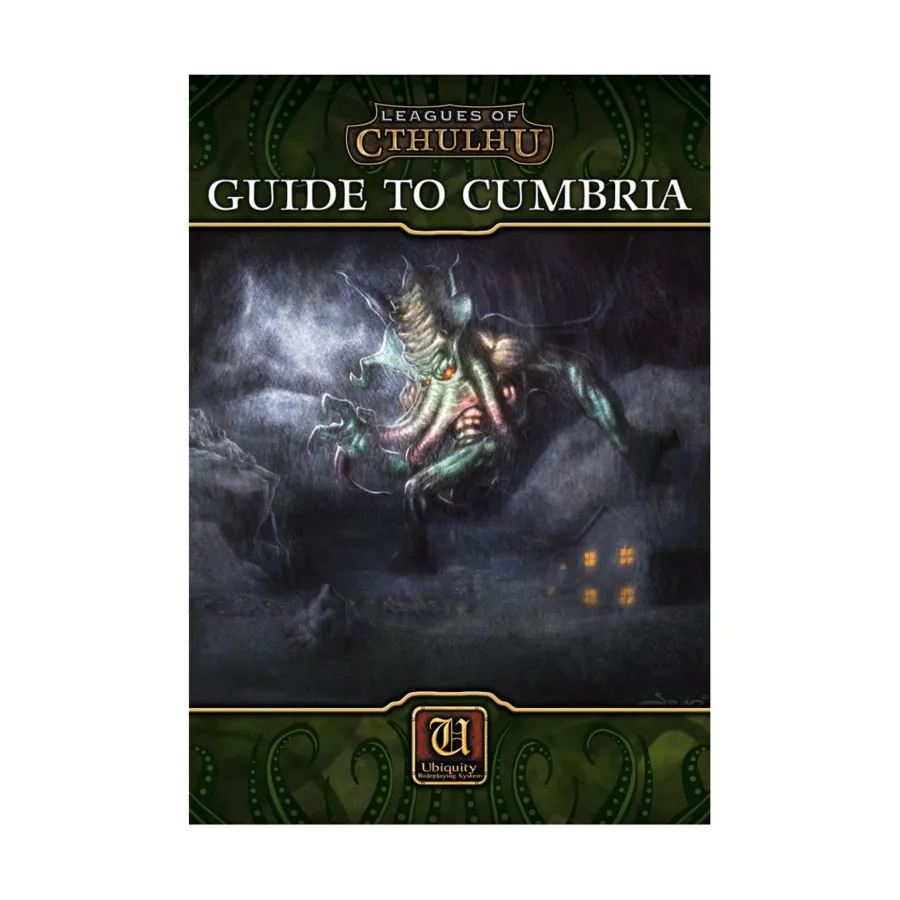 

Leagues of Cthulhu - Guide to Cumbria, Leagues of Adventure, мягкая обложка