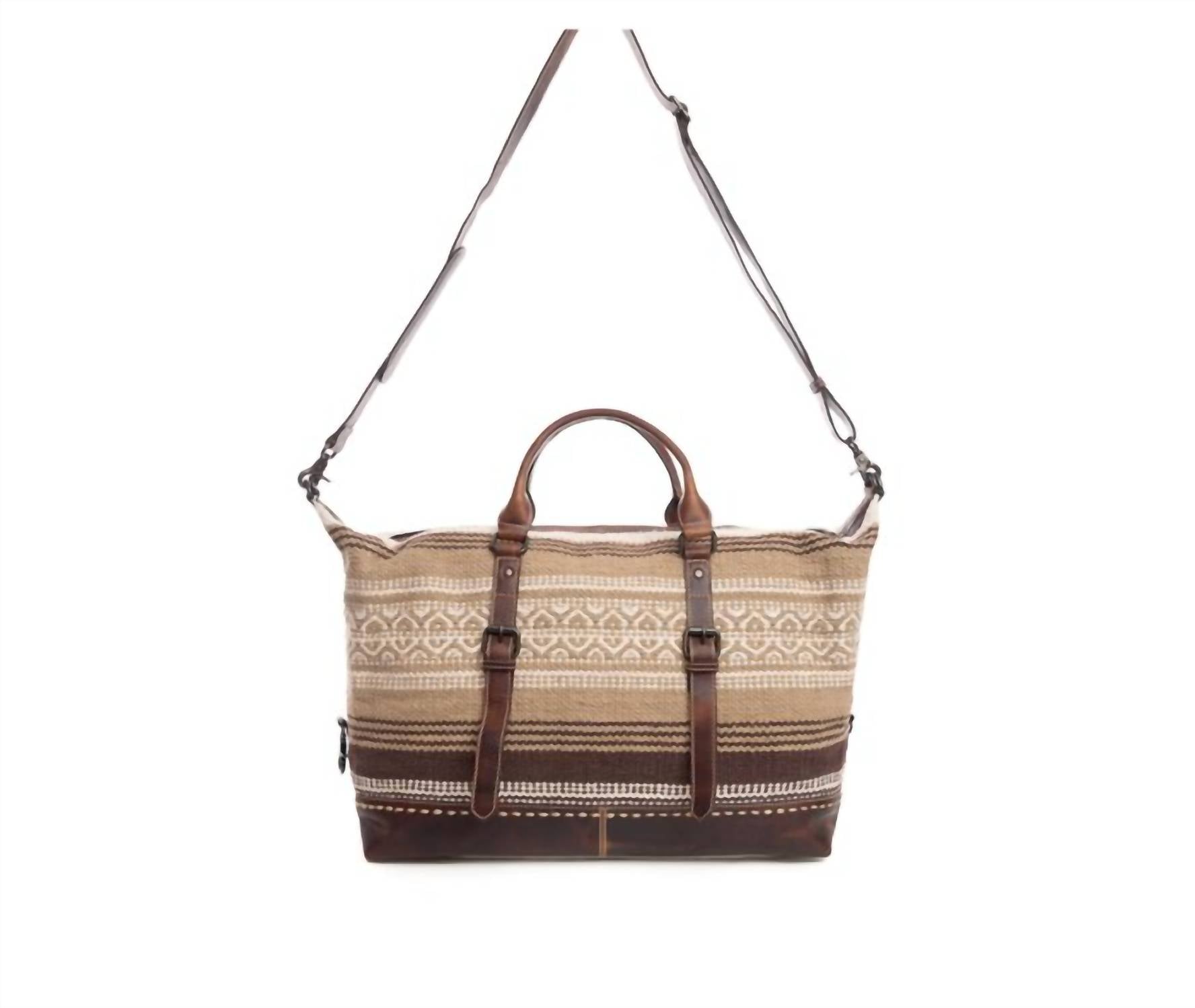 

Женская дорожная сумка Bison Creek Trail в цвете Sandstone Myra Bags