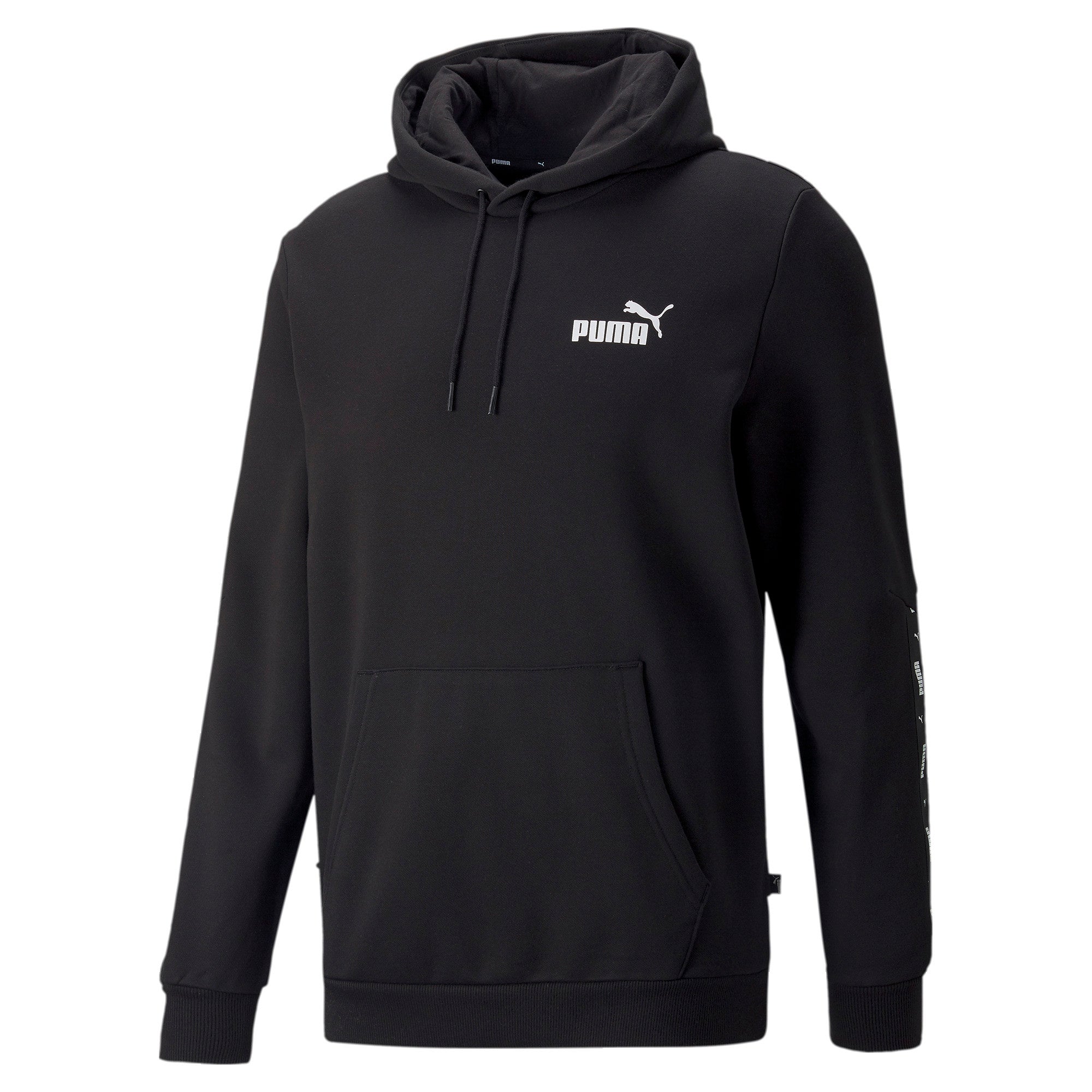

PUMA Men's Essentials+ Толстовка с капюшоном Tape, черный