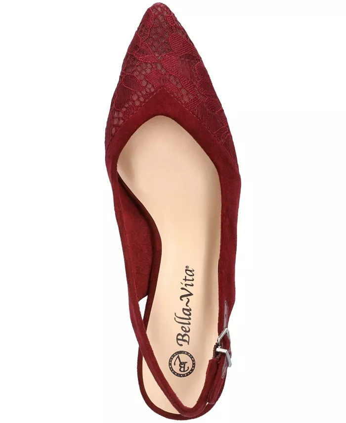 Женские туфли-лодочки Marquette Slingback Bella Vita, красный — фото 4