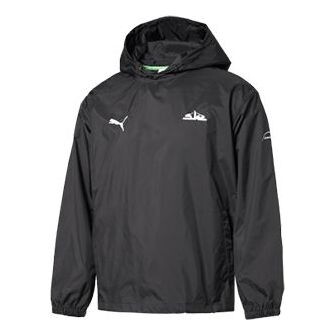 

Куртка x sankuanz windbreaker hoodie for black Puma, черный