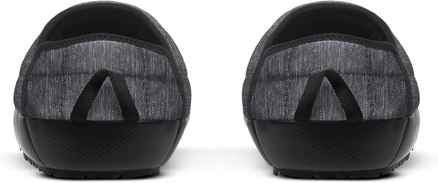 Мужские зимние ботинки THE NORTH FACE Thermoball Traction Mule V, С утеплителем и водоотталкивающей пропиткой, резиновая подошва, черный/серый — фото 2