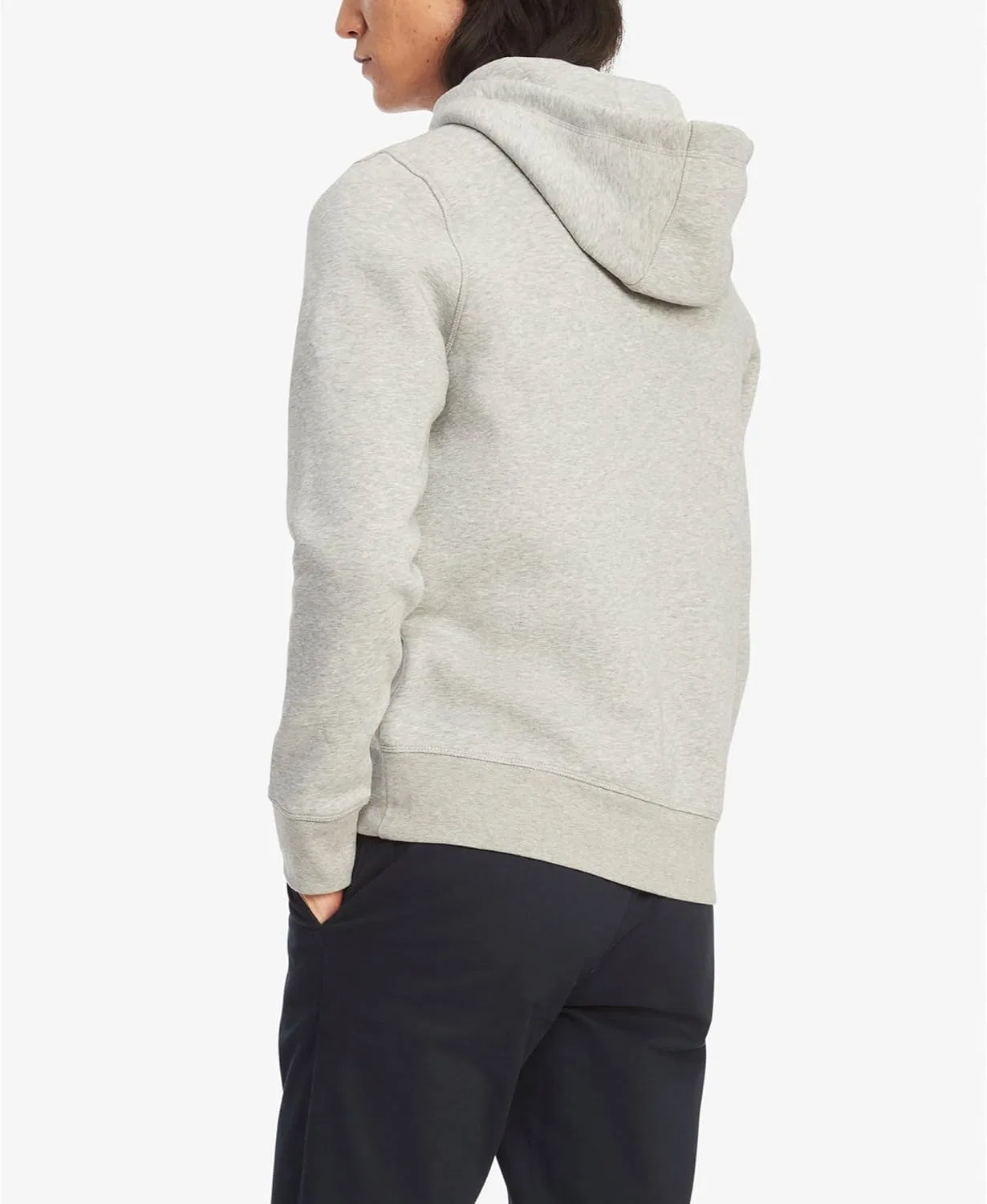 Толстовка с капюшоном, флисовая, Tommy Hilfiger, Cloud Heather — фото 3