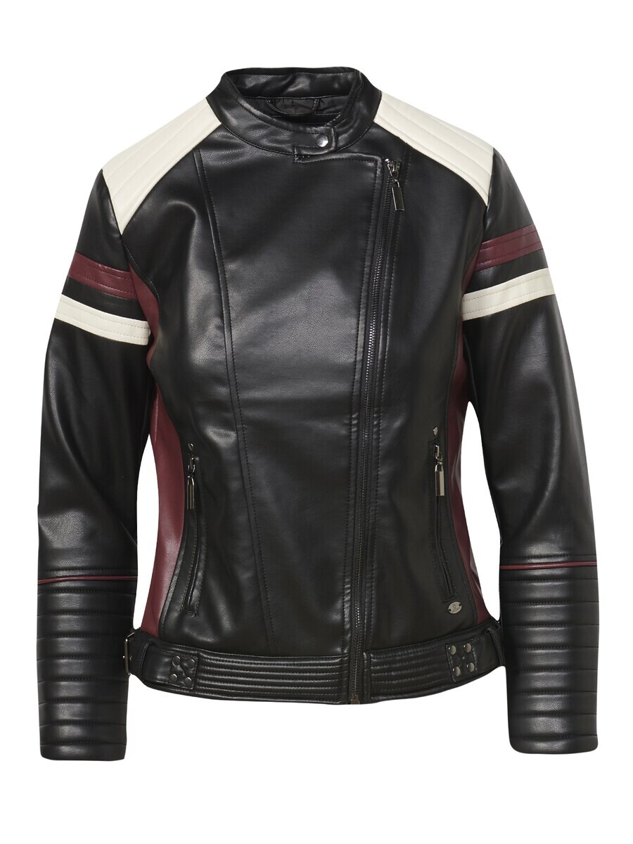 

Кожаная куртка KOROSHI Between-Season Jacket, черный