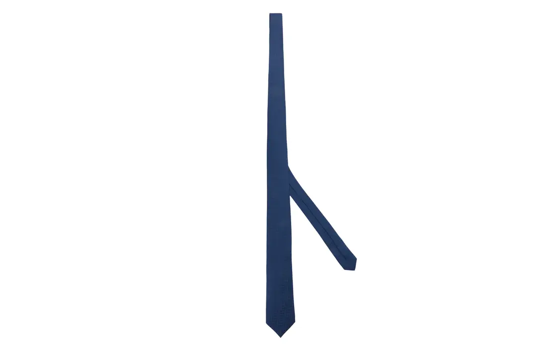 

HERMES Мужской галстук синий, Blue