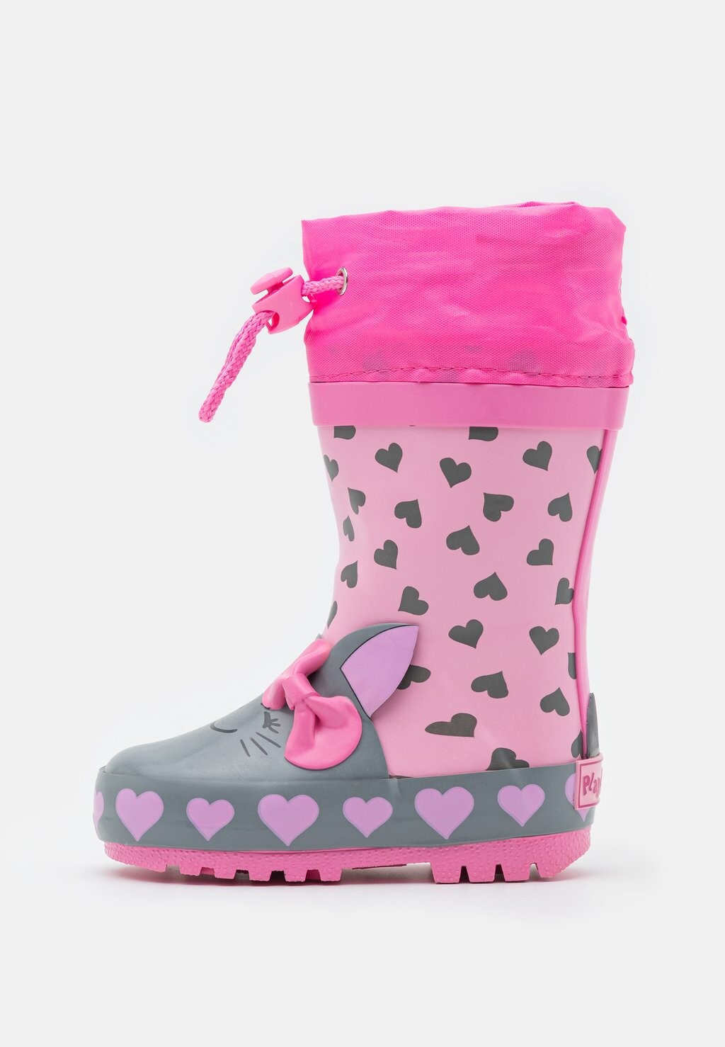 Сапоги резиновые Katze Playshoes, розовый