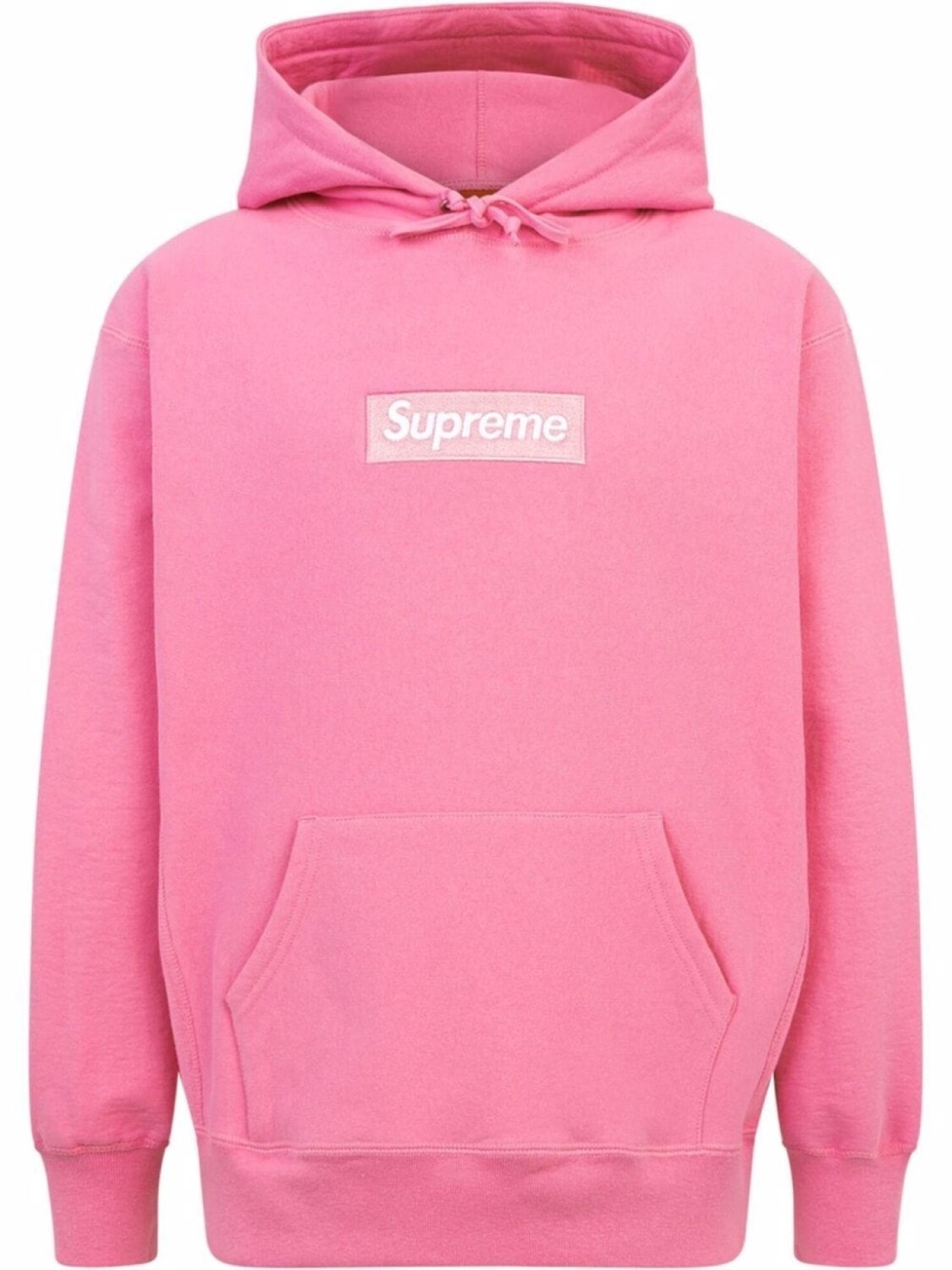 

Supreme худи с логотипом, розовый