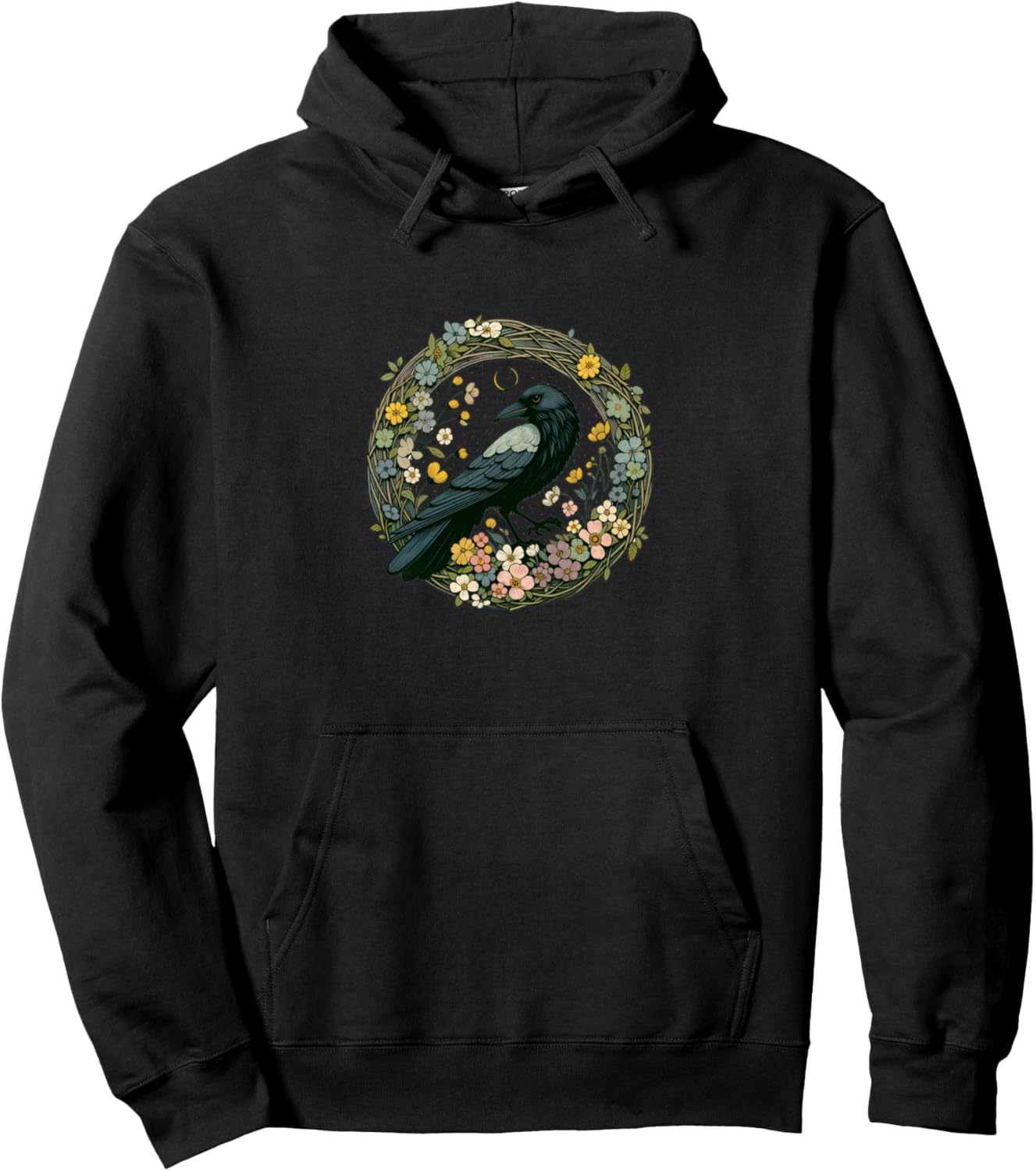 

Худи Raven Wildflower Black Raven Raven Snugg, черный