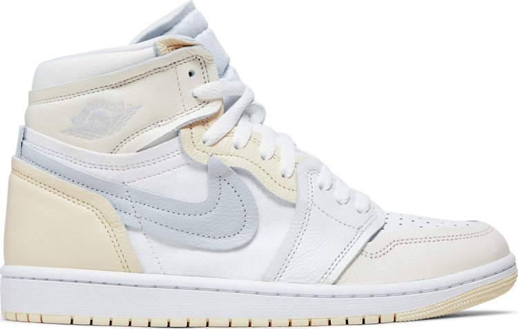 Кроссовки Wmns Air Jordan 1 High Method of Make 'Coconut Milk', кремовый