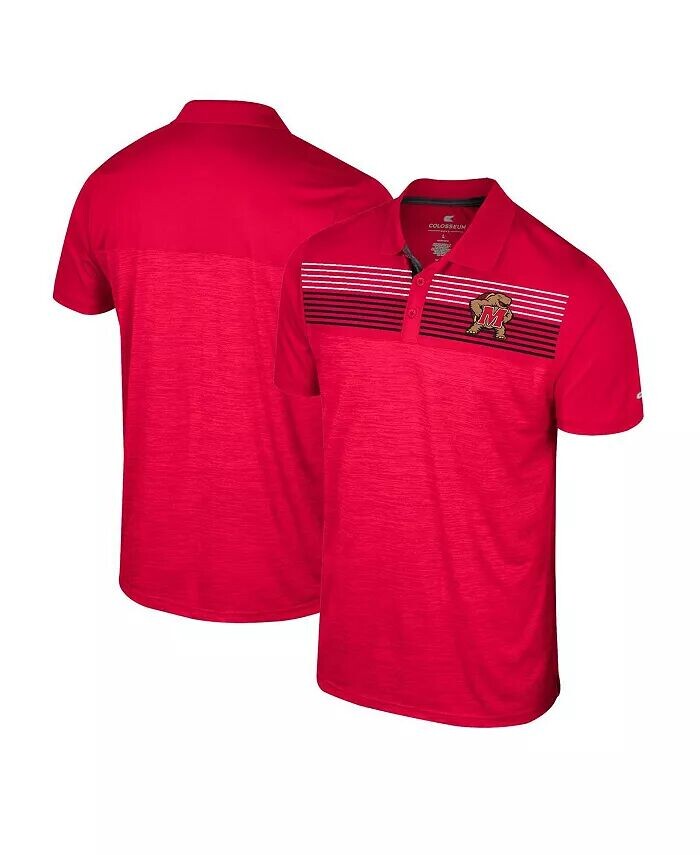 

Мужское красное поло Maryland Terrapins Langmore Colosseum