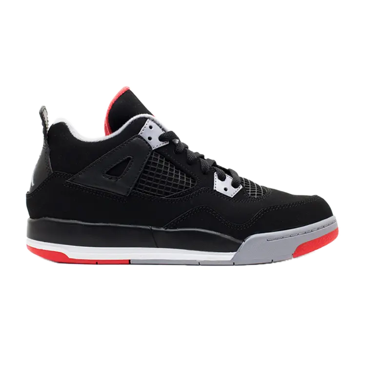 

Кроссовки Air Jordan 4 Retro PS 'Bred' 2012, черный