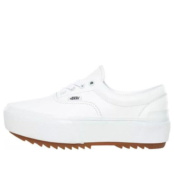 

Кроссовки era stacked 'true white gum' Vans, белый