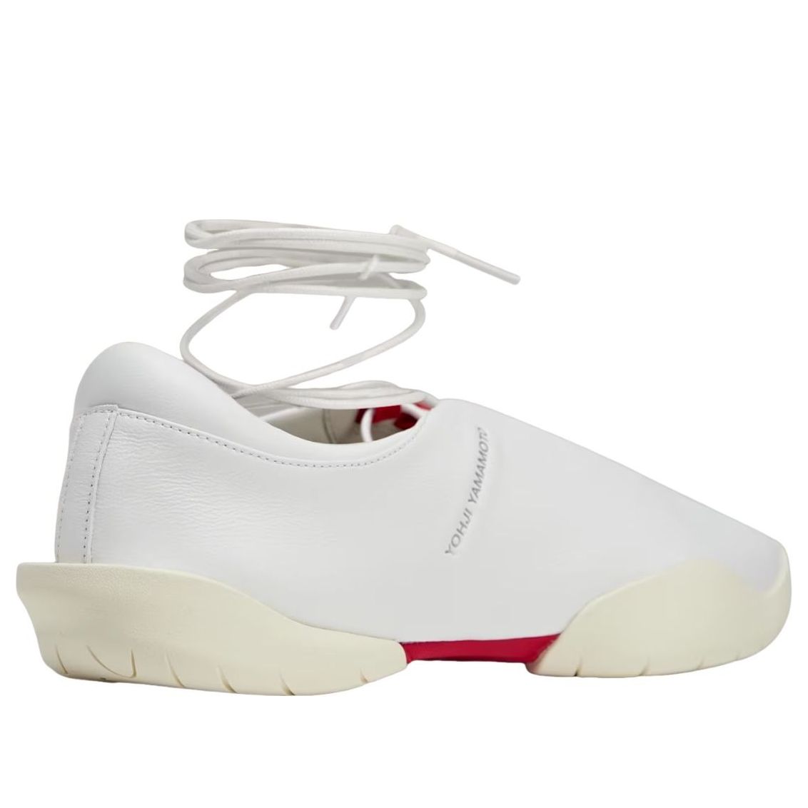 Adidas Y-3 Regu Mary Jane 'Cream White Better Scarlet' — фото 3