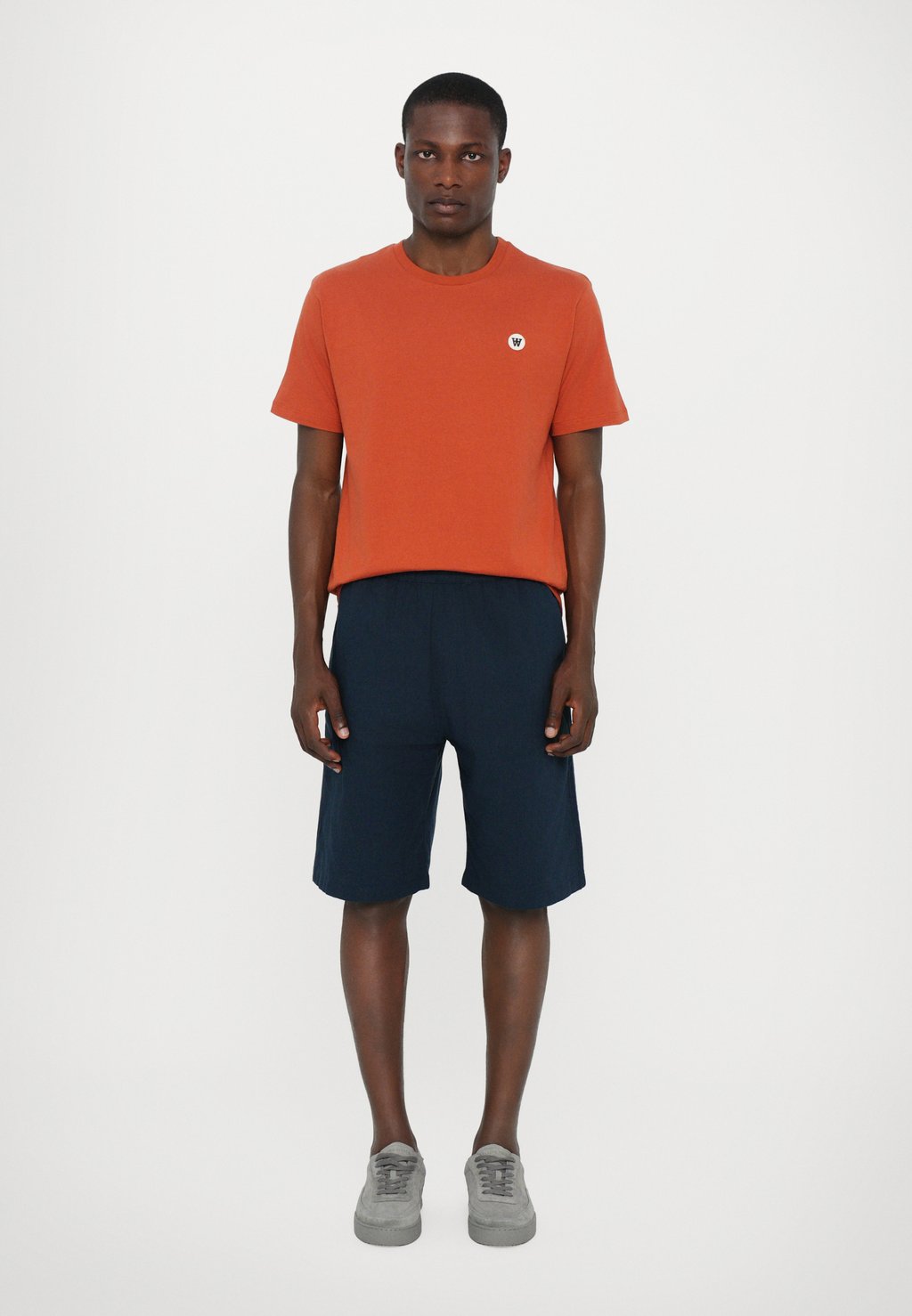 

Базовая футболка ACE UNISEX DOUBLE A BY W.W., оранжевый