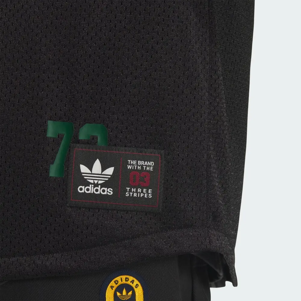 Adidas Originals Ретро UniteFit рубашка Unisex Black/Dark Green — фото 4