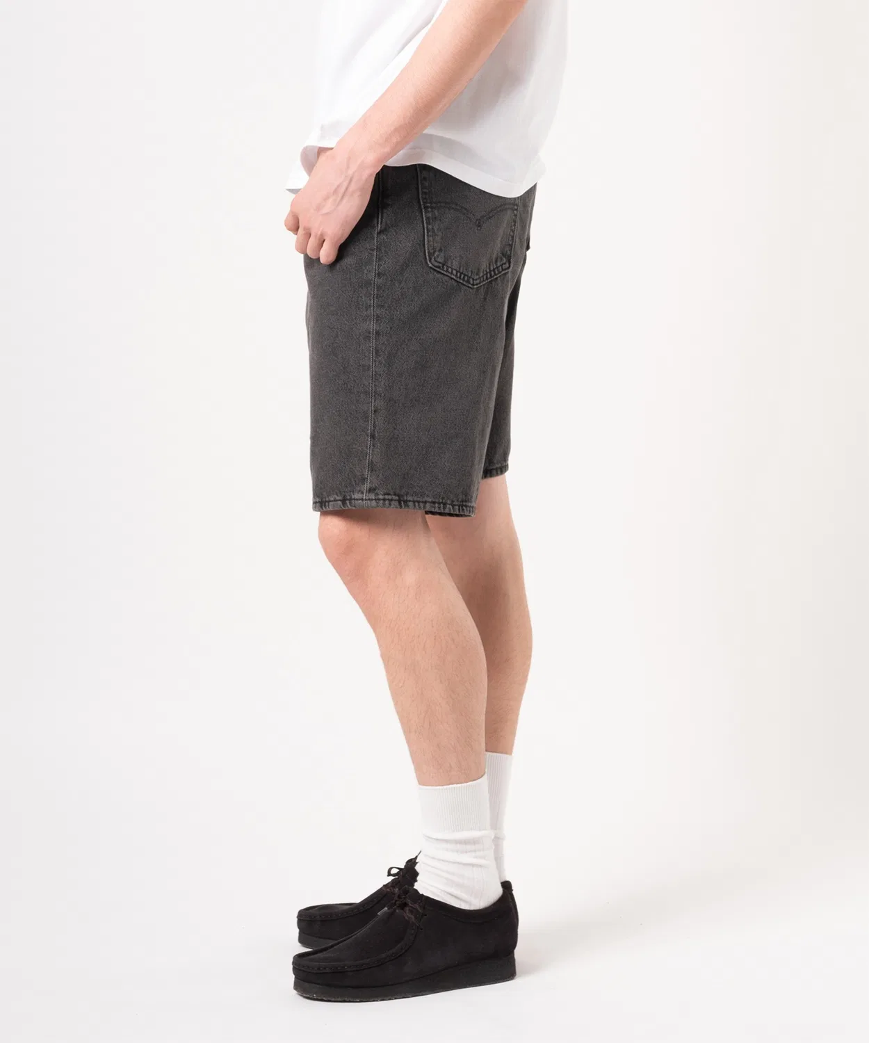 Шорты Levis 478 Baggy Shorts, черный — фото 2
