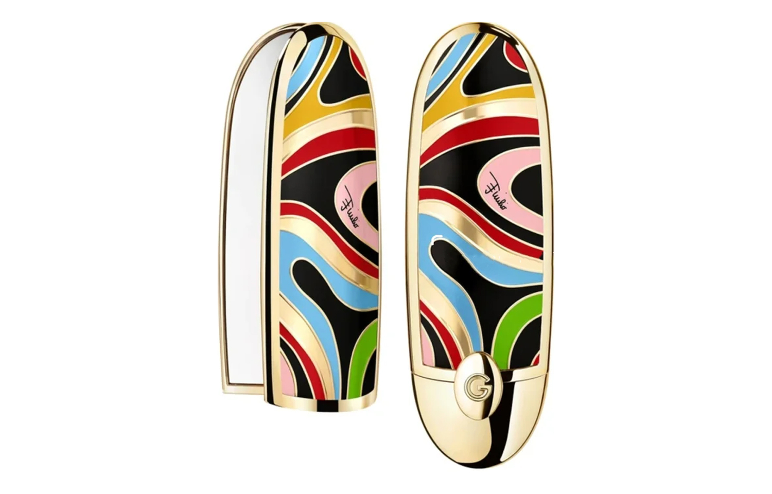 

Футляр для помады jiaolan x pucci zhencai gemstone без стержня GUERLAIN