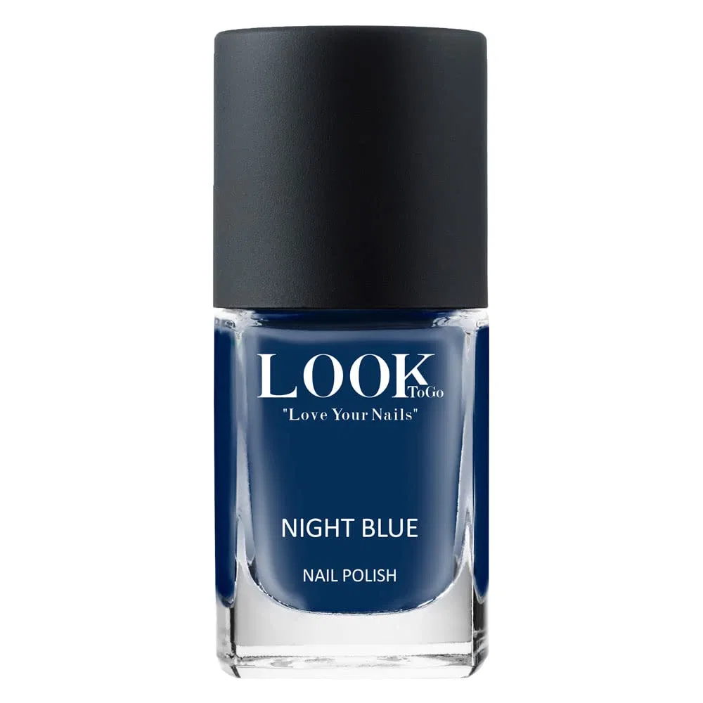 Веганский лак для ногтей «Night Blue» от Look to go Look To Go