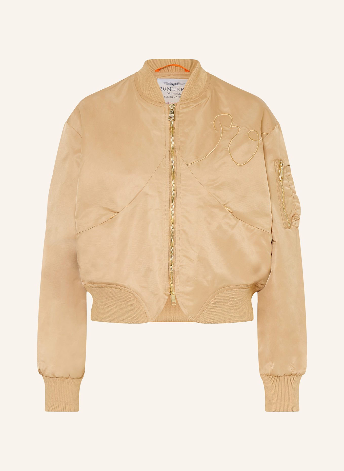 

Блузон Bombers Original, бежевый