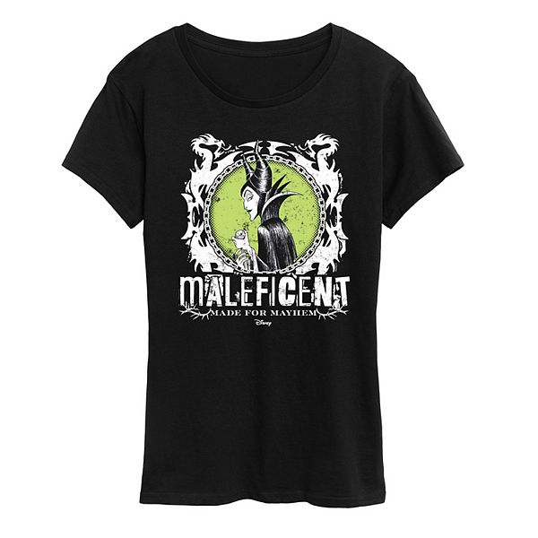 

Футболка с принтом Villains Maleficent Made for Mayhem Punk Disney, Black, Черный, Футболка с принтом Villains Maleficent Made for Mayhem Punk Disney, Black