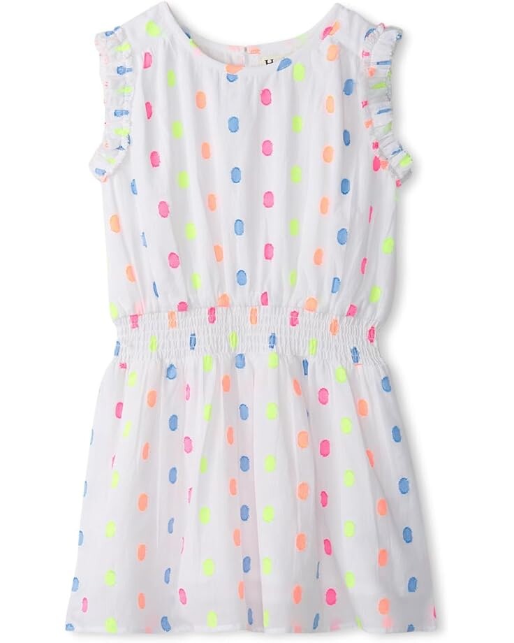 

Платье Hatley Kids Summer Dots Woven Play Dress, белый
