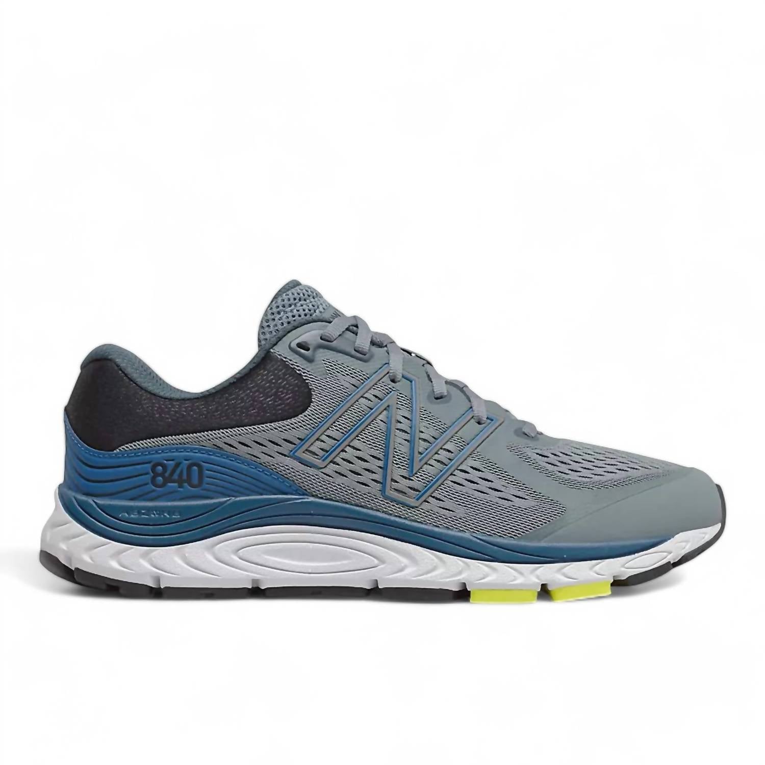 

Мужские кроссовки 840 V5 серого/синего цвета New Balance