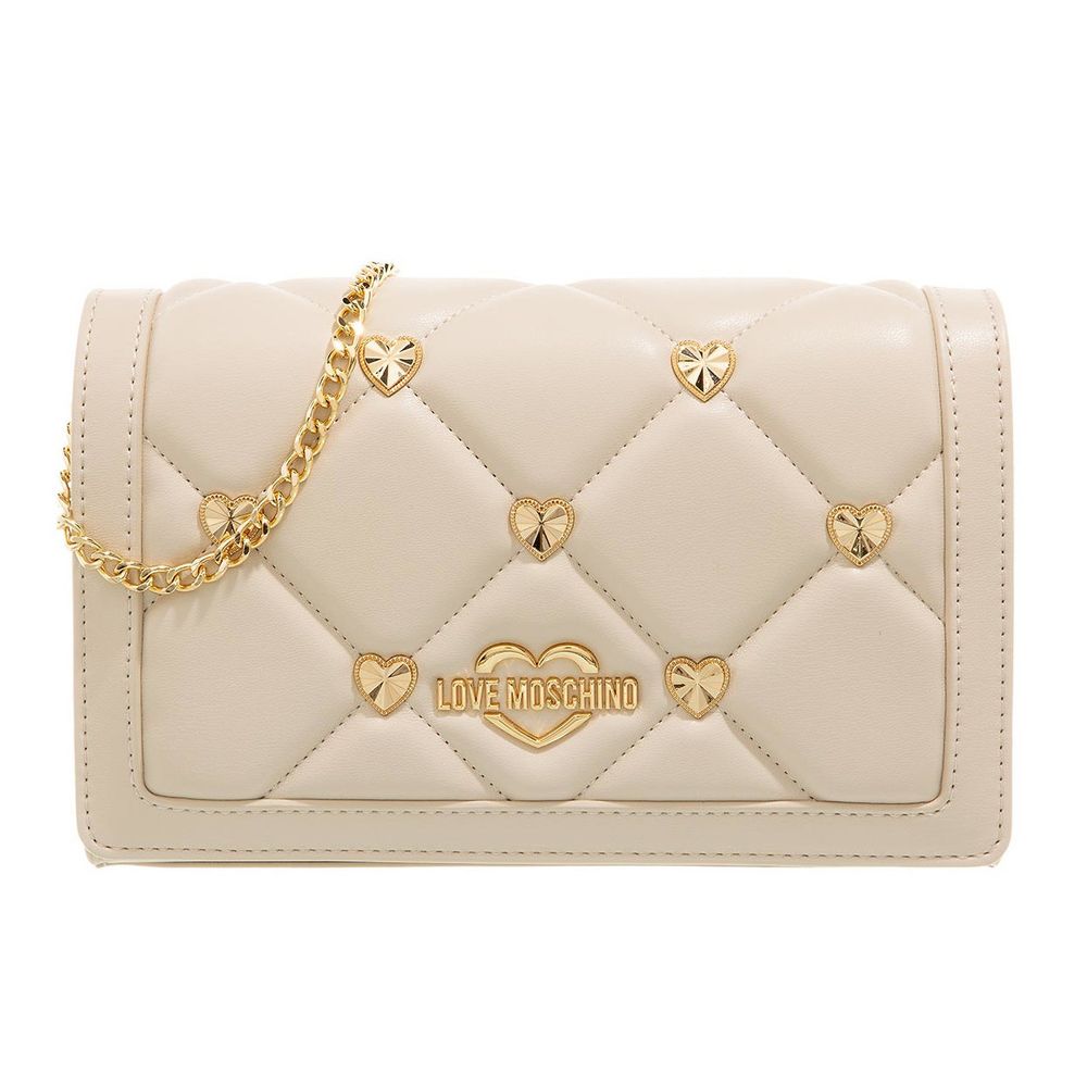 

Шикарная белая сумка через плечо из искусственной кожи LOVE MOSCHINO