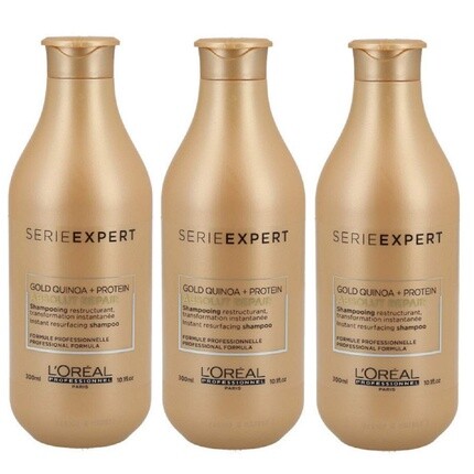 

Loreal Professionnel Serie Expert Absolut Repair Gold Киноа + протеиновый шампунь 300мл, L'Oreal