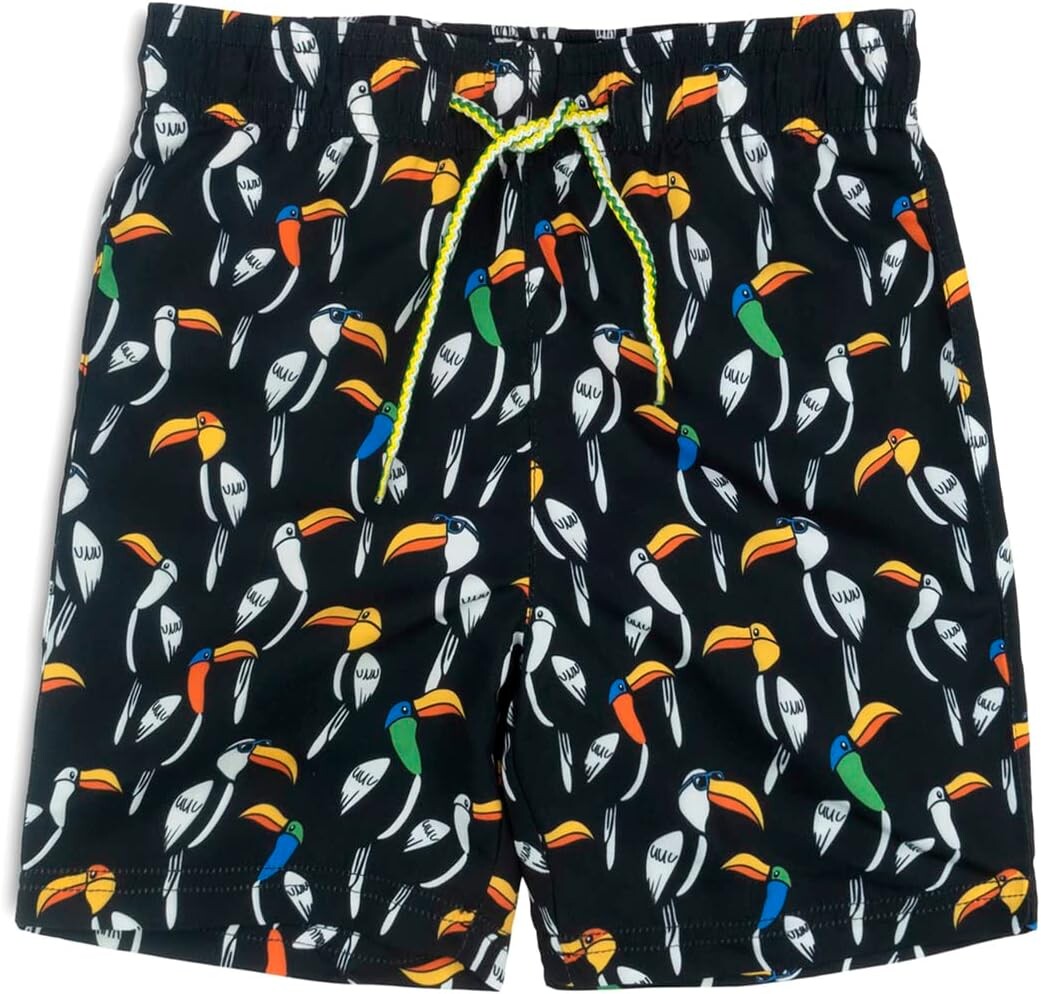 

Плавки Appaman Mid Length Swim Trunks, цвет Toucan Jungle