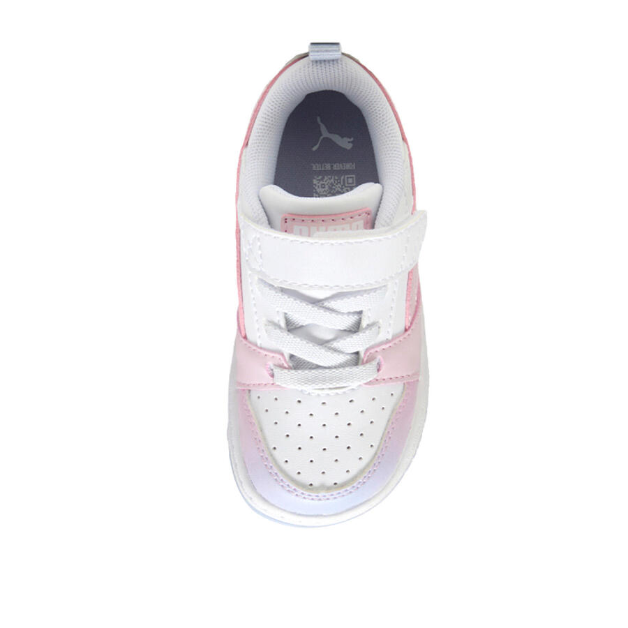 PUMA Кроссовки Rebound V6 Lo Ac+ Inf - 400595-01 White — фото 2