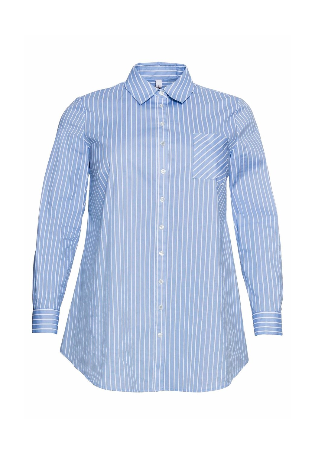 

Длинная блузка с закругленным краем sheego, цвет Mittelblau