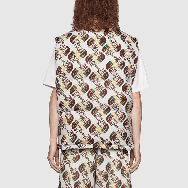 Жилет The North Face X Gucci Multicolor — фото 4