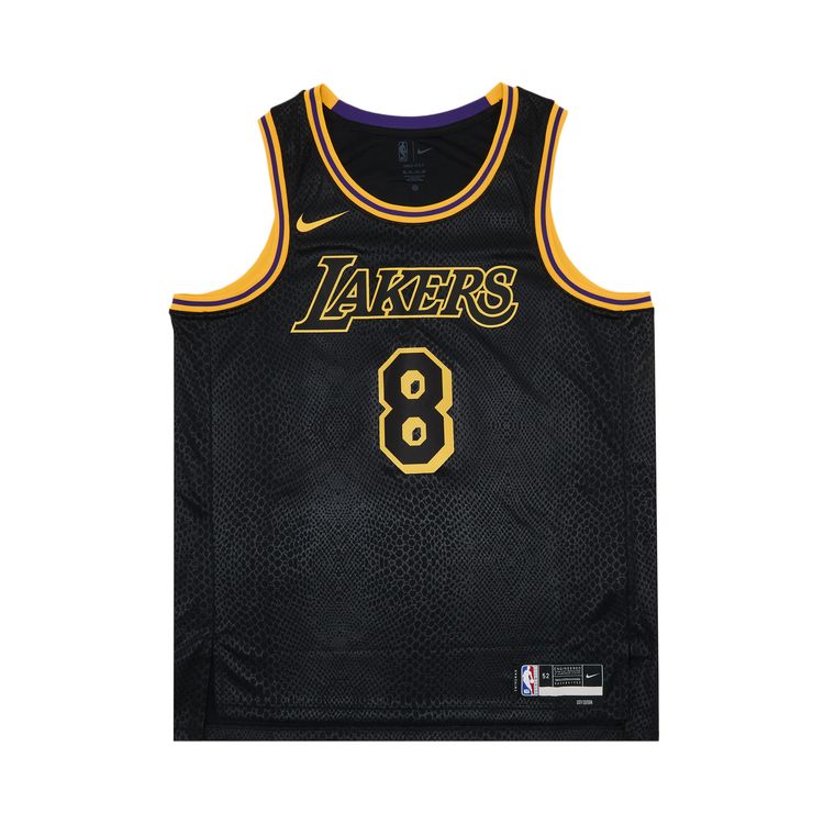 

Джерси Nike Kobe Mamba Mentality Los Angeles Lakers City Edition Swingman Jersey Black, черный