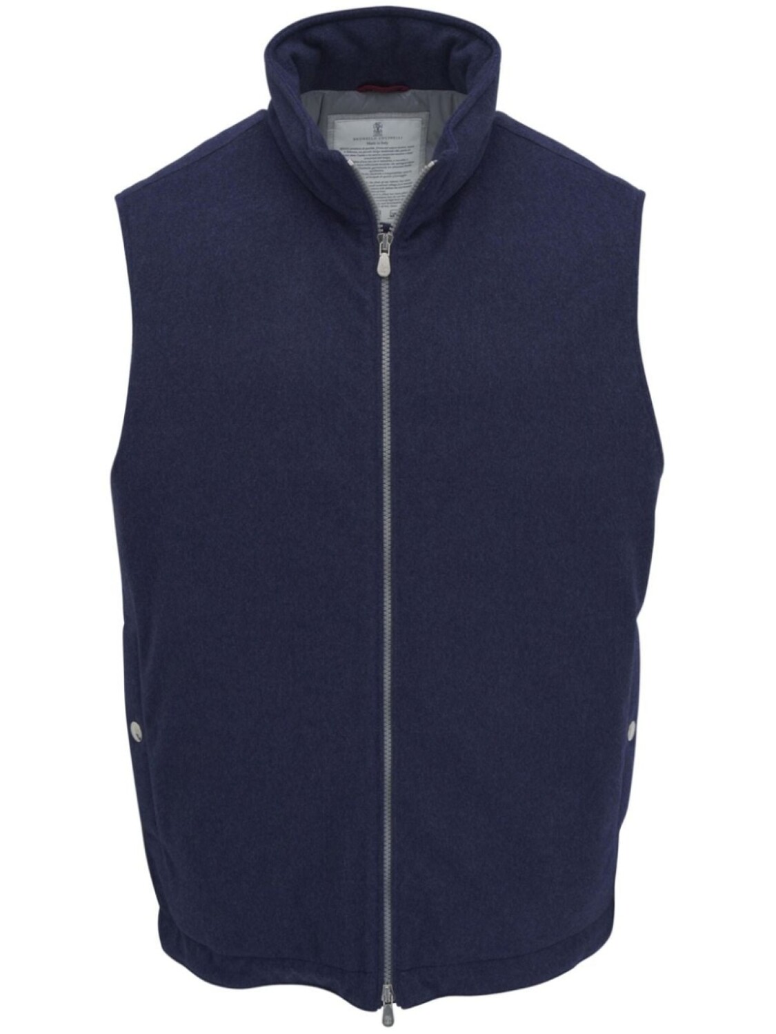 

Brunello Cucinelli шерстяной жилет, синий