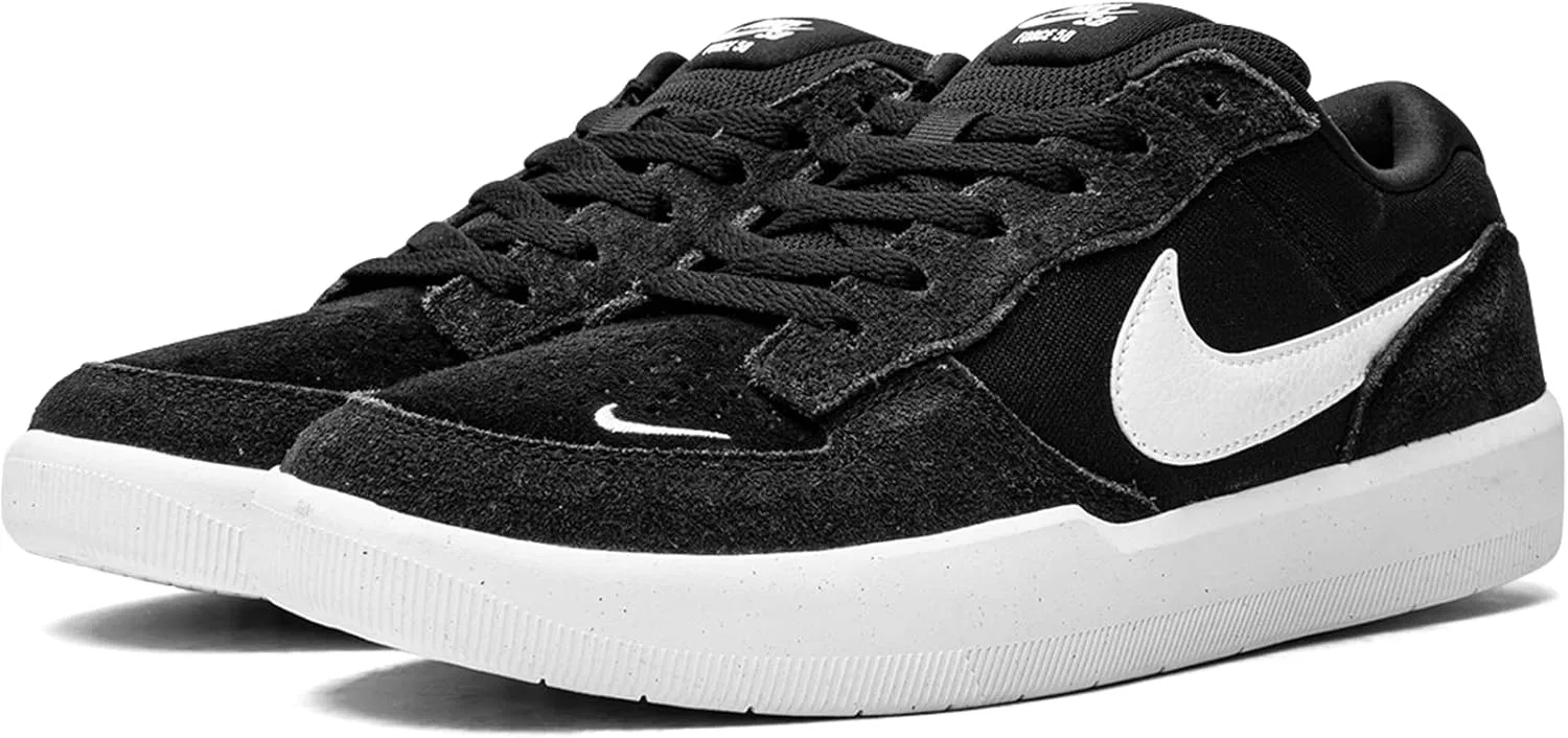 Кроссовки для скейтбординга Nike SB Force 58, Obsidian/Obsidian/White — фото 2
