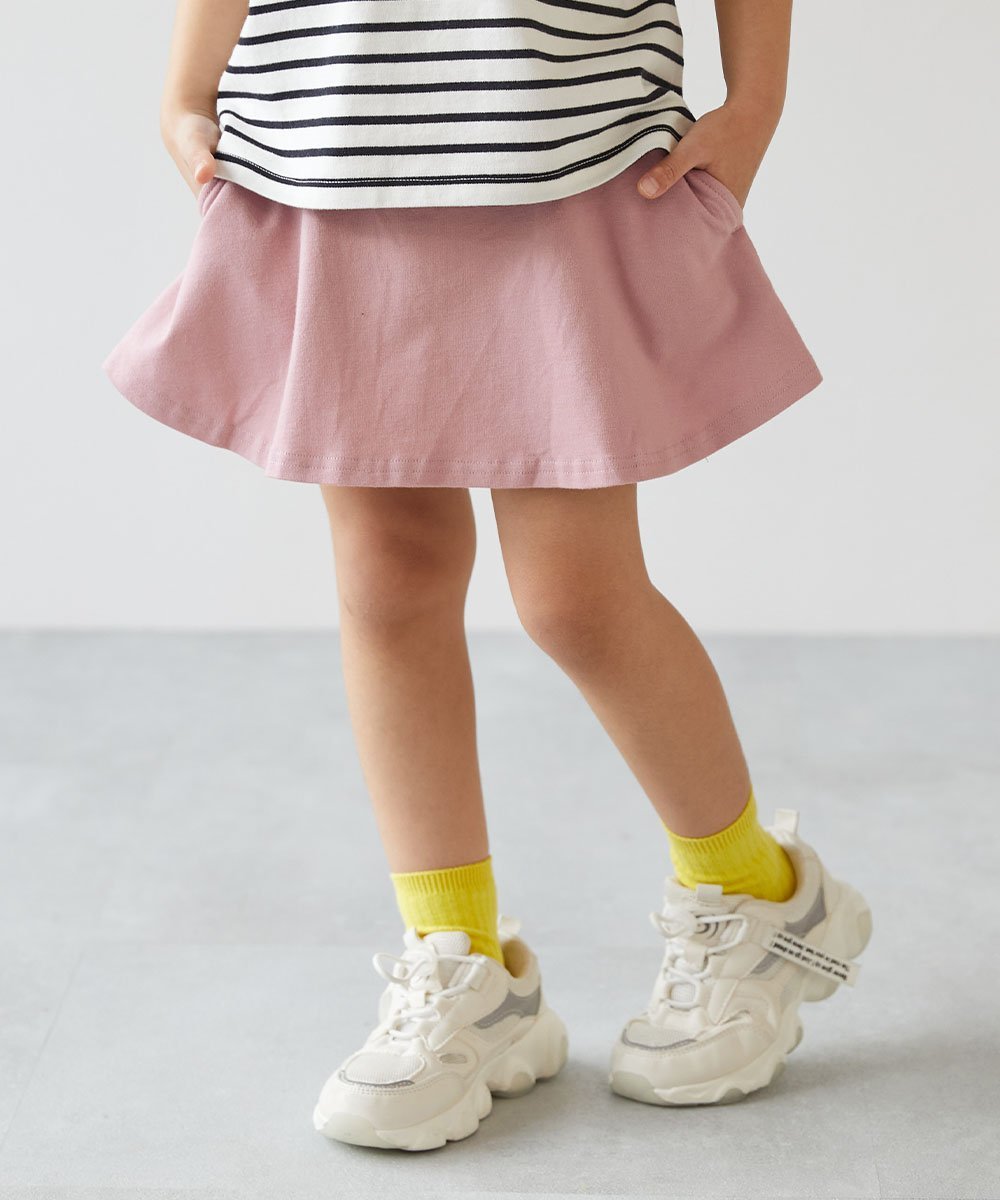 Юбка Однотонные юбки длиной 1/4 Devirock, S Pink