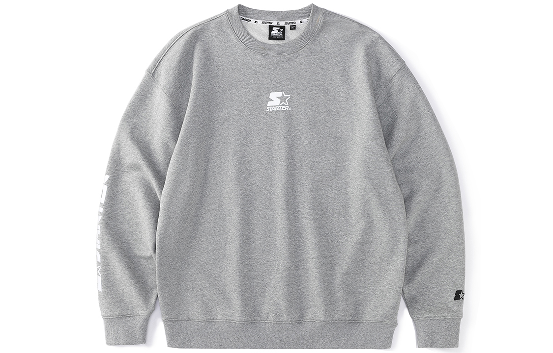 

Свитшот унисекс STARTER, новый светло-серый меланж