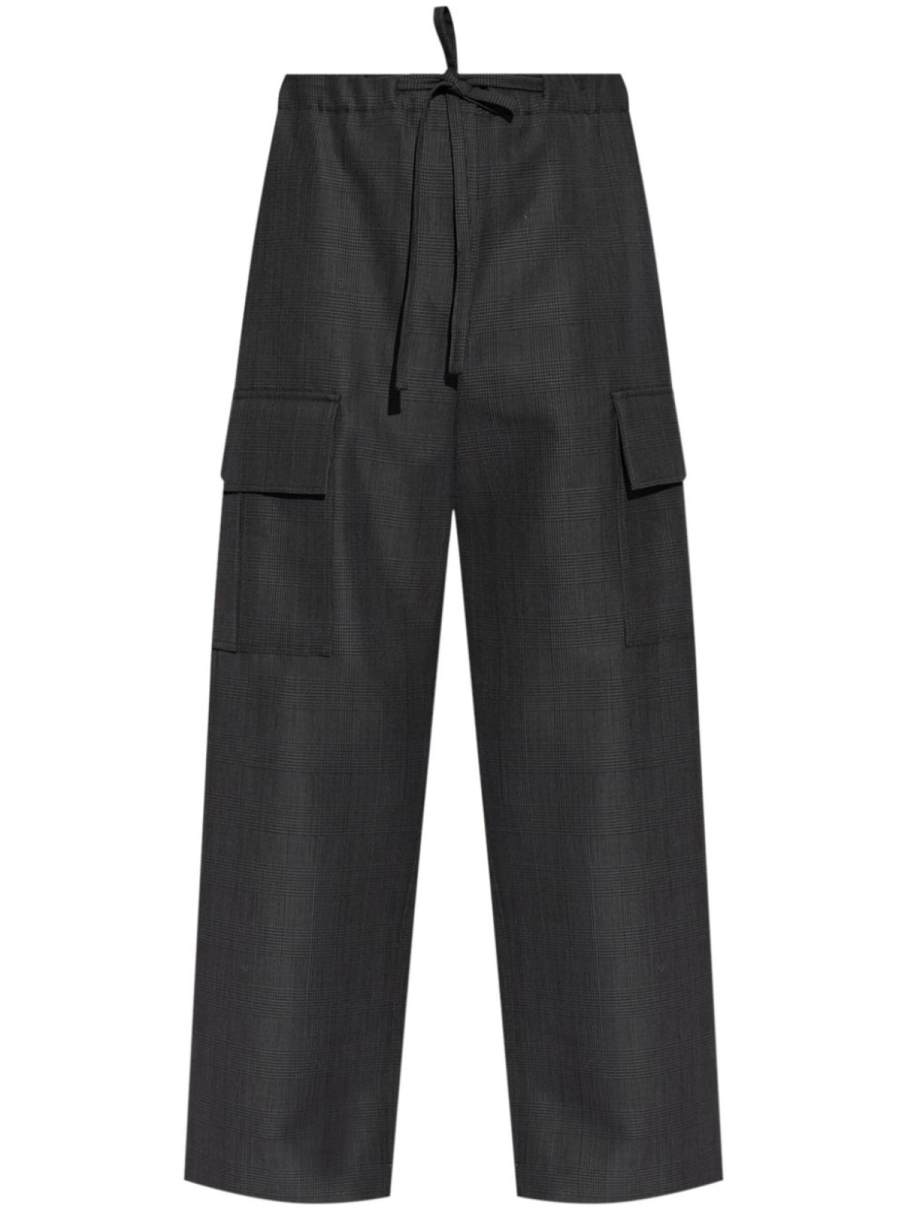 

Alexander McQueen брюки широкого кроя, черный