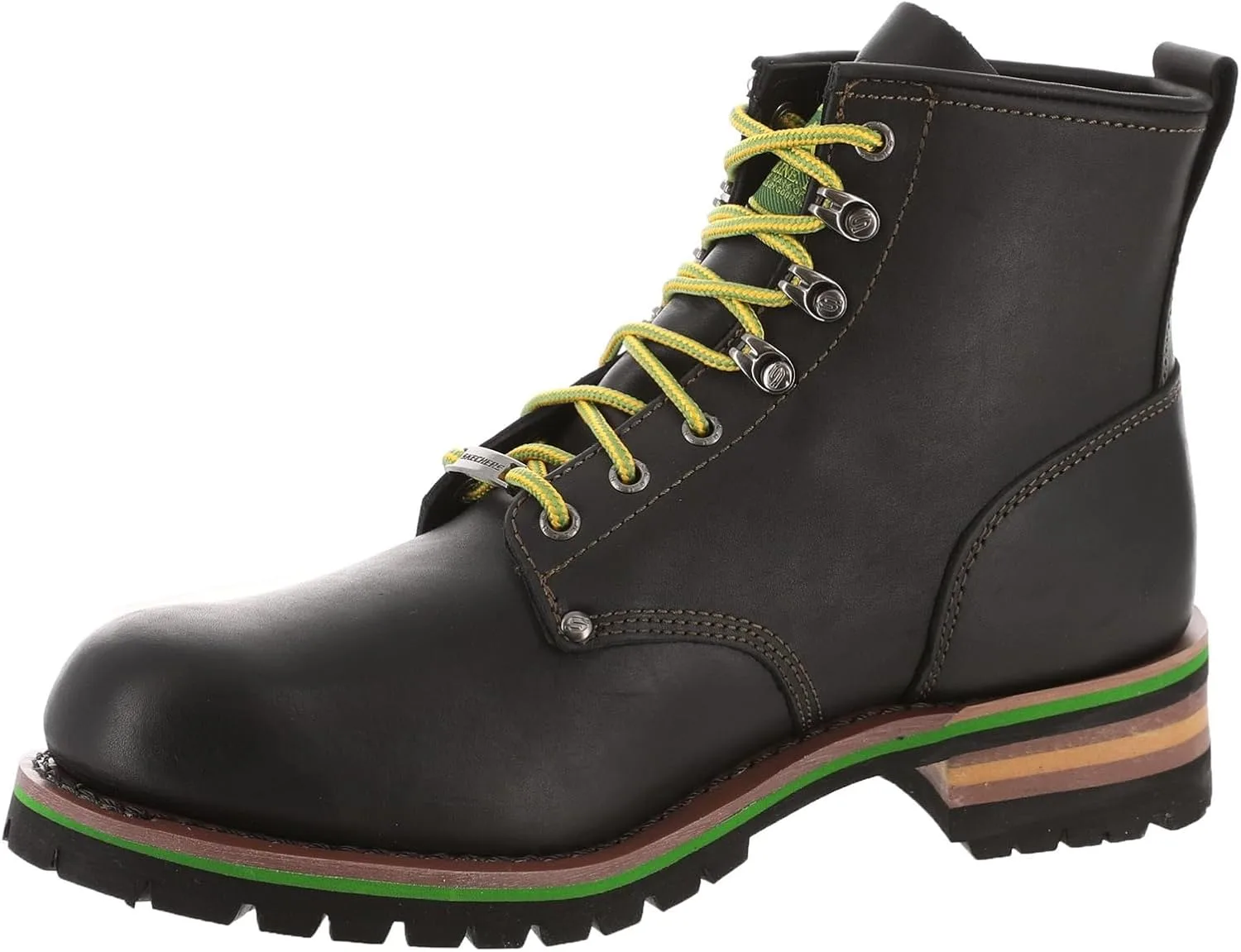 Мужские рабочие ботинки Skechers John Deere: Cascades из кожи на шнуровке — фото 4