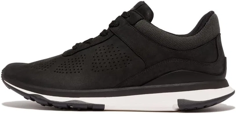 Мужские спортивные кроссовки FitFlop Vitamin Ffx Perf из нубука, Black Cream