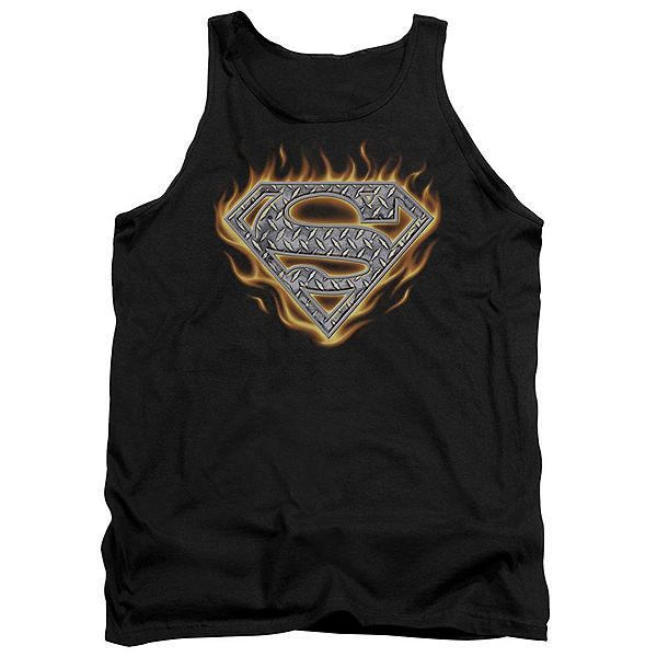 

Футболка-майка Superman steel fire shield adult Licensed Character