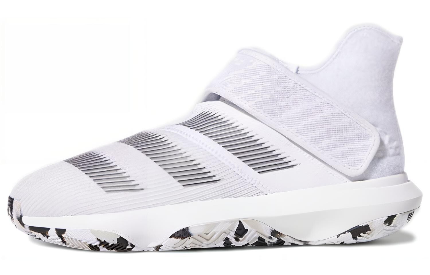 

Баскетбольные кроссовки Harden B/E 3 мужские, среднего размера, белые Adidas