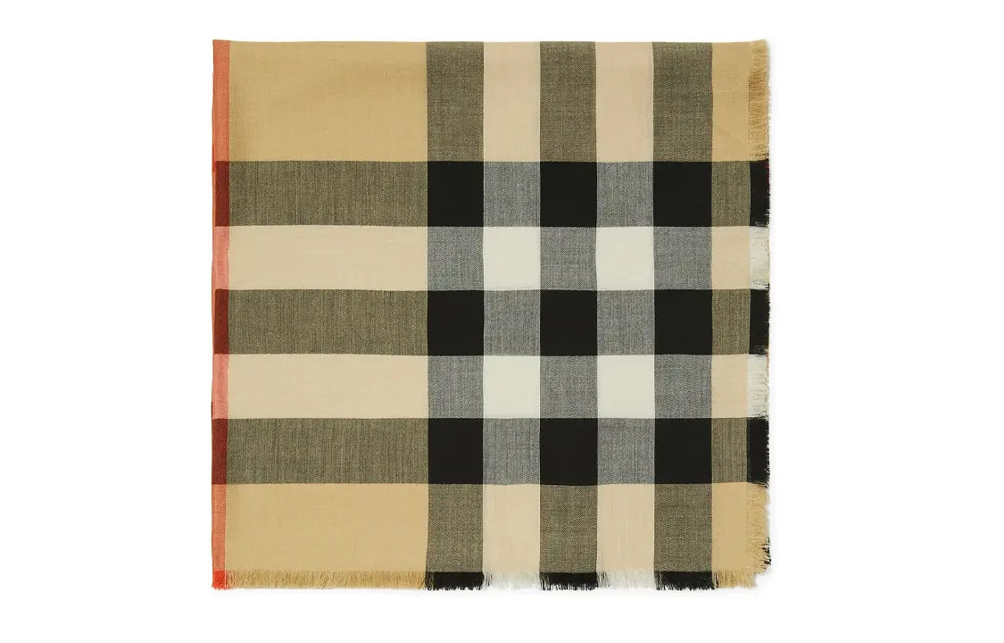 

Burberry Вязаный шарф женский коричневый, Brown