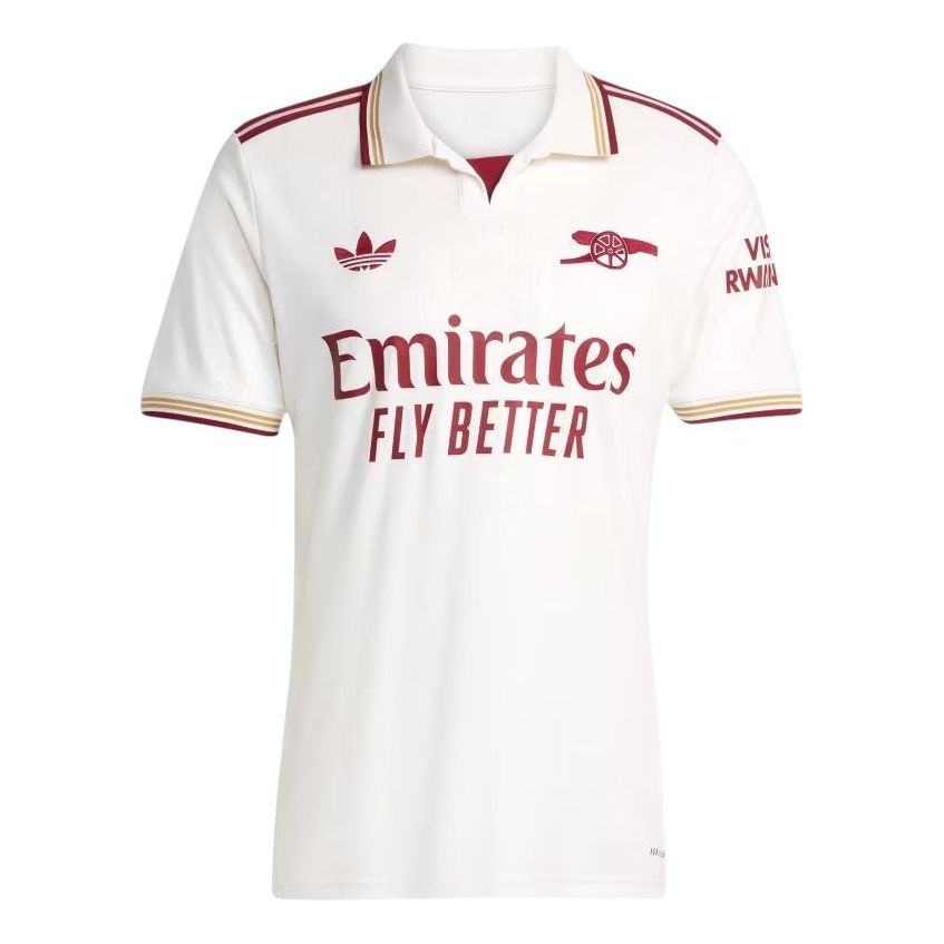 

Кроссовки adidas Arsenal 2025/2026 Third Kit 'Cloud White Burgundy'