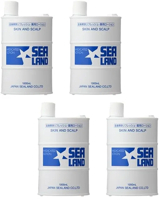 Лосьон для тела Inter Cosme Sealand Medicated, 1000 мл, набор 4 шт — фото 2