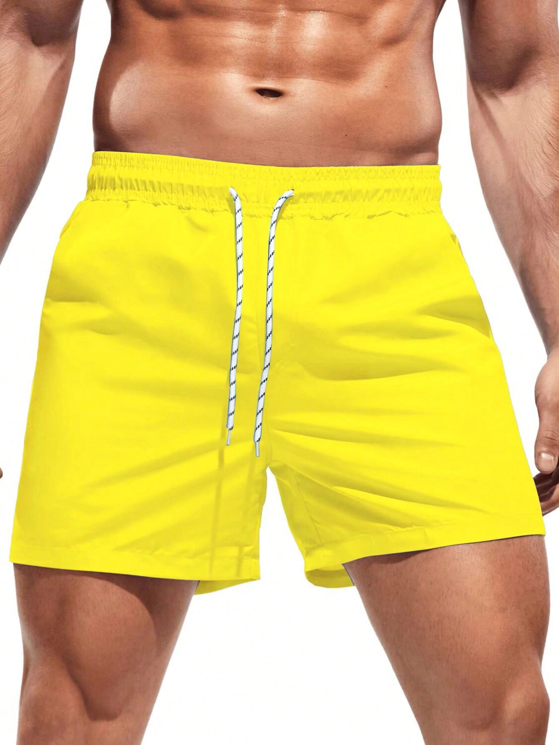 

Шорты мужские Manfinity с завязками на талии, желтый